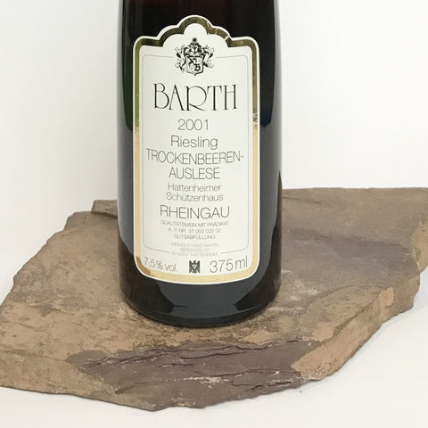 2001 BARTH Hattenheim Schützenhaus, Riesling Eiswein Goldkapsel Auction 375 ml