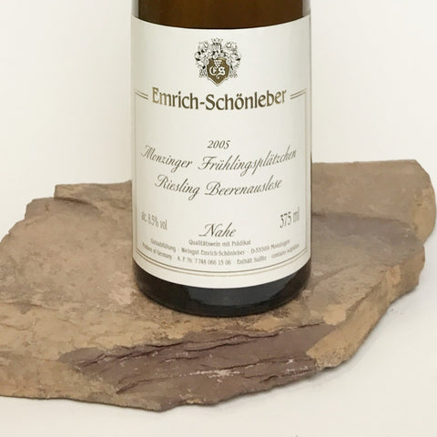 2005 SCHÄFER-FRÖHLICH Schlossböckelheim Kupfergrube, Riesling Auslese Goldkapsel Auction 375 ml