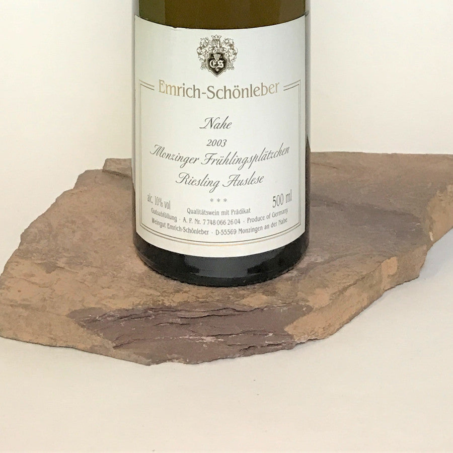 2003 EMRICH-SCHÖNLEBER Monzingen Frühlingsplätzchen, Riesling Auslese *** Goldkapsel Auction 500 ml