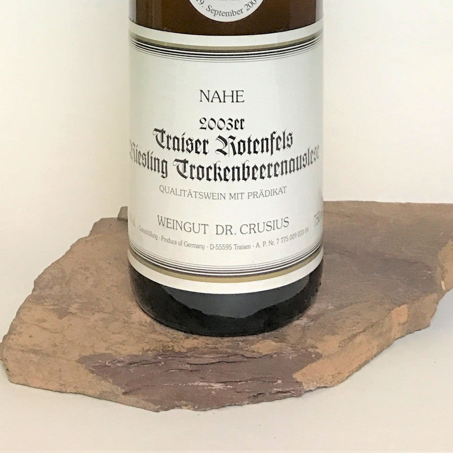 2003 DR. CRUSIUS Traisen Rotenfels, Riesling Trockenbeerenauslese Auction