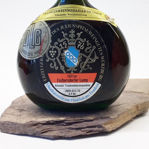 1971 HEINRICH PIEROTH Burg Layen Hölle, Huxelrebe Trockenbeerenauslese (Balz Collection) 350 ml