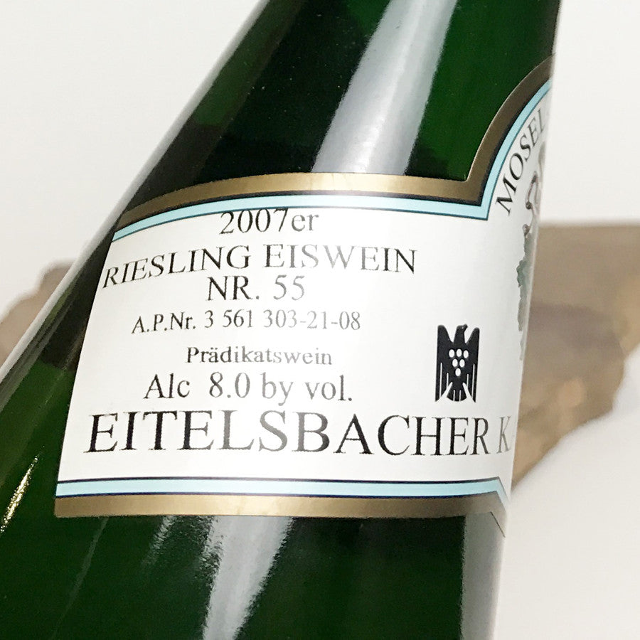 2007 KARTHÄUSERHOF Eitelsbach Karthäuserhofberg, Riesling Eiswein #55 Auction 375 ml