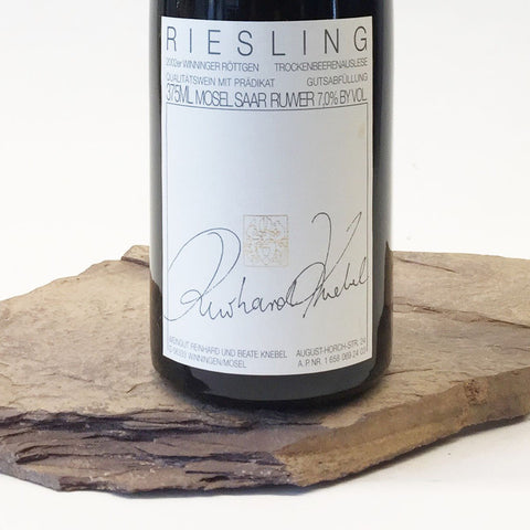 1999 VON HÖVEL Oberemmel Hütte, Riesling Auslese Goldkapsel Auction 375 ml