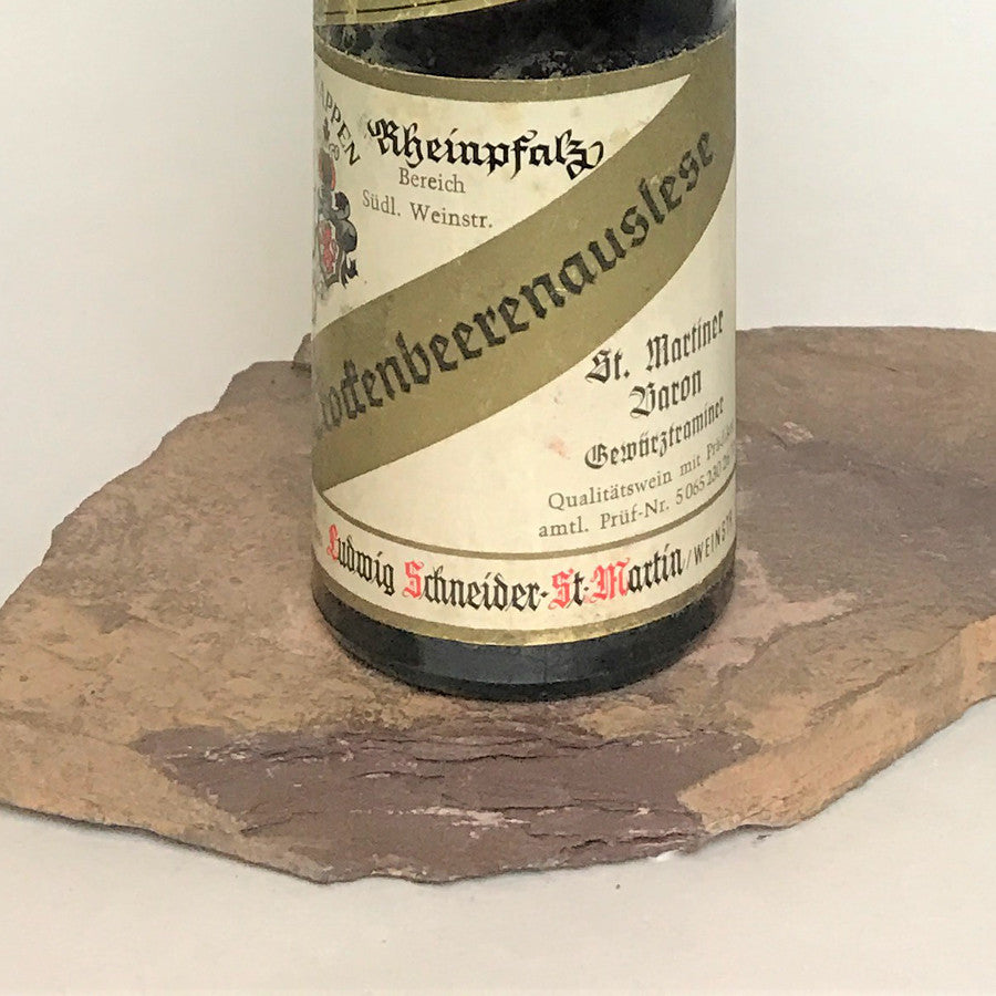 1971 SCHNEIDER St. Martin Baron, Gewürztraminer Trockenbeerenauslese (Balz Collection) 350 ml