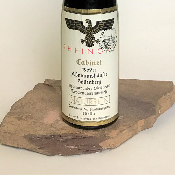 1969 STAATSWEINGÜTER KLOSTER EBERBACH Assmannshausen Höllenberg, Spätburgunder (Pinot Noir) Weissherbst Trockenbeerenauslese