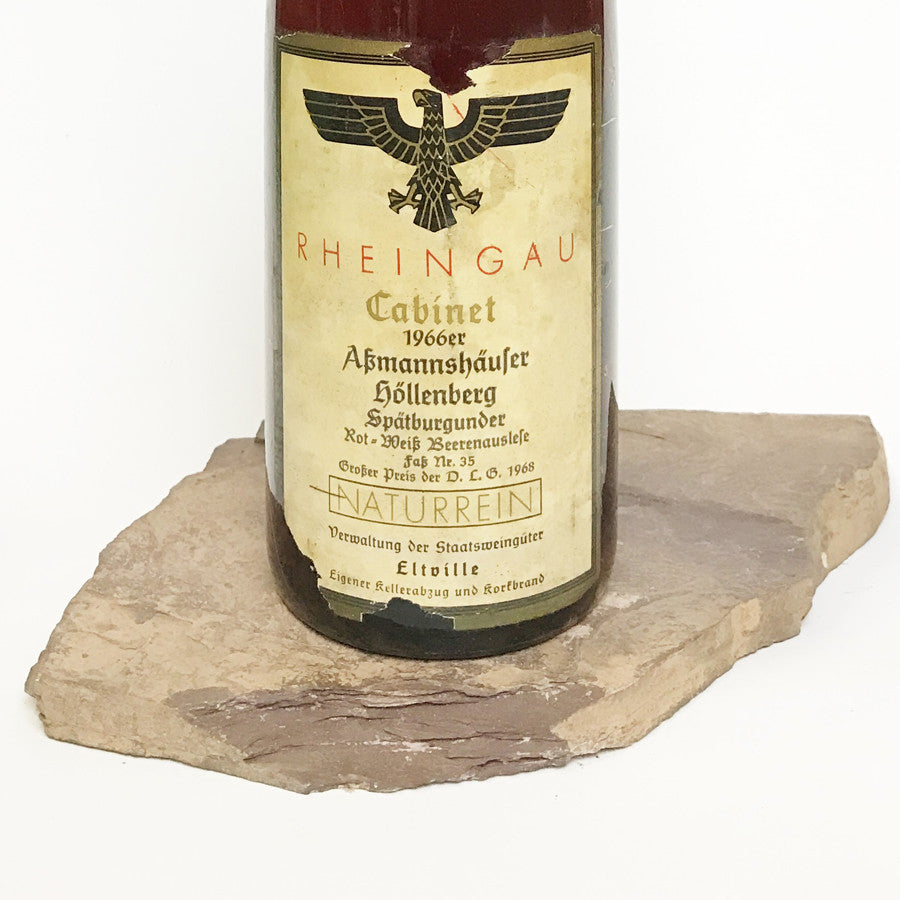 1966 STAATSWEINGÜTER KLOSTER EBERBACH Assmannshausen Höllenberg, Spätburgunder (Pinot Noir) Rot-Weiss Beerenauslese