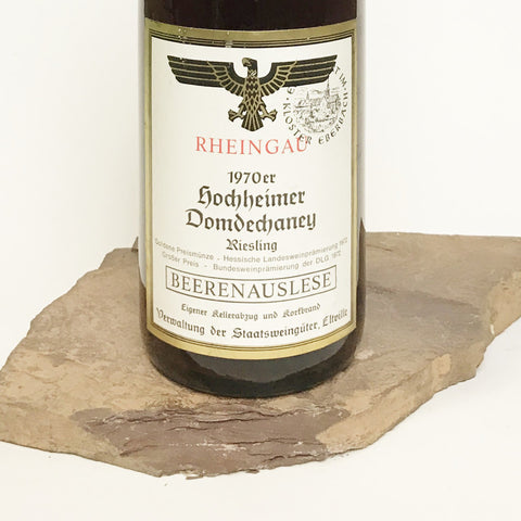 1967 STAATSWEINGÜTER KLOSTER EBERBACH Assmannshausen Höllenberg, Spätburgunder (Pinot Noir) Weissherbst Beerenauslese