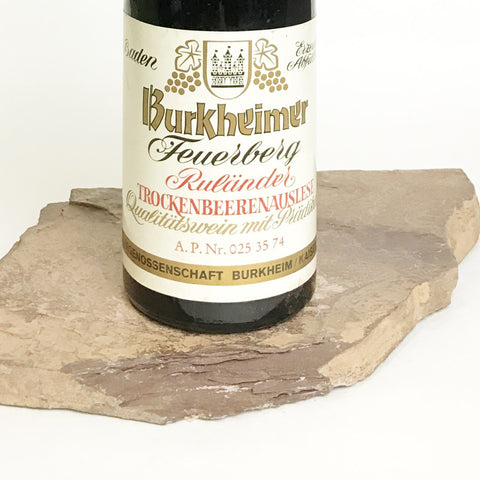 1975 WINZERGENOSSENSCHAFT THÜNGERSHEIM Thüngersheim Johannisberg, Ruländer Trockenbeerenauslese ...