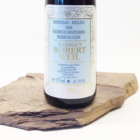 2006 ROBERT WEIL Kiedrich Gräfenberg, Riesling Trockenbeerenauslese 375 ml