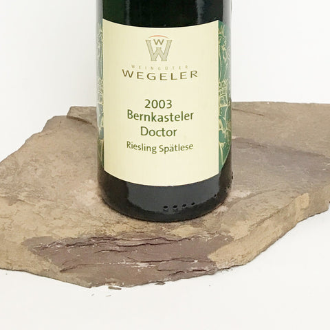 2003 S. A. PRÜM Wehlen Sonnenuhr, Riesling Auslese Fass 20 Goldkapsel Auction 375 ml