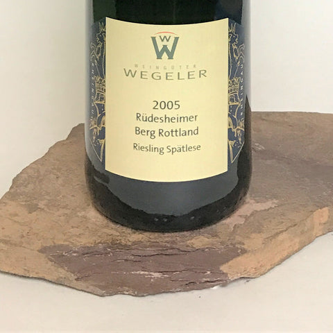 2005 AUGUST KESSELER Rüdesheim Berg Schlossberg, Riesling Spätlese Goldkapsel