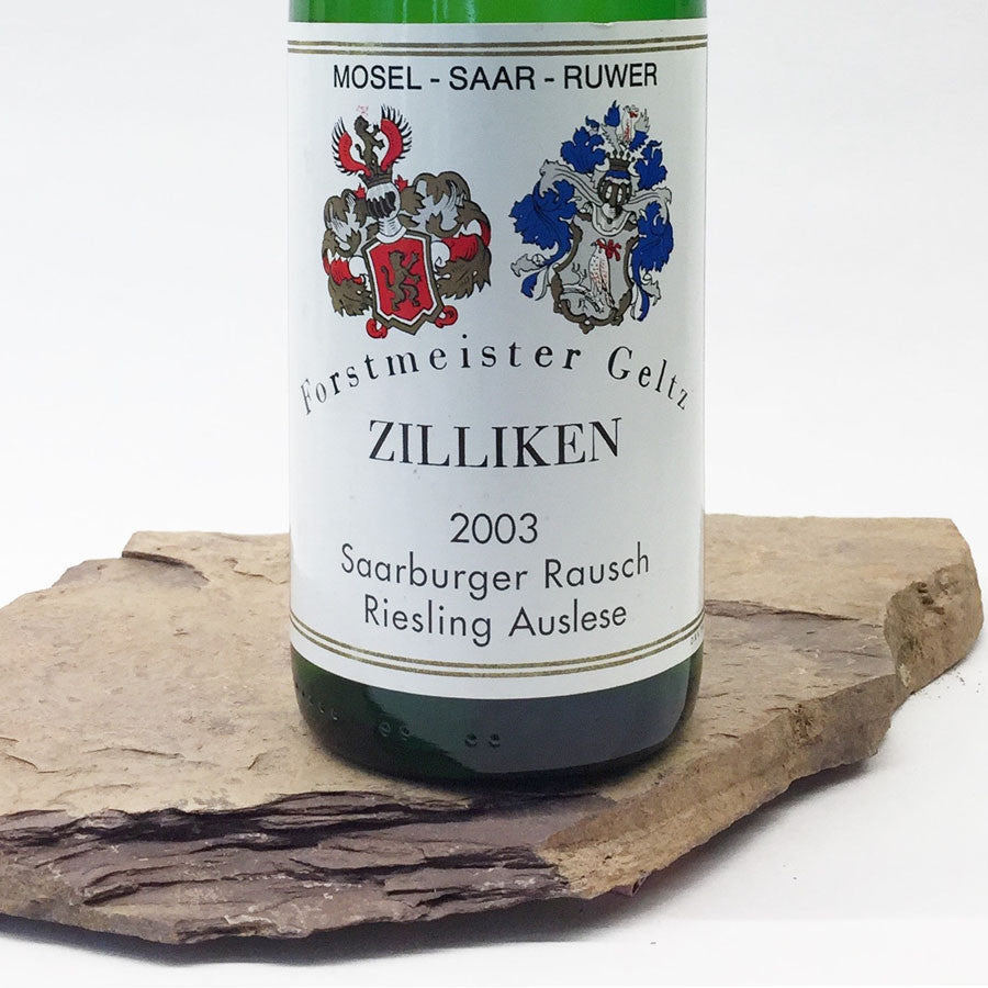 2003 GELTZ ZILLIKEN Saarburg Rausch, Riesling Auslese Auction